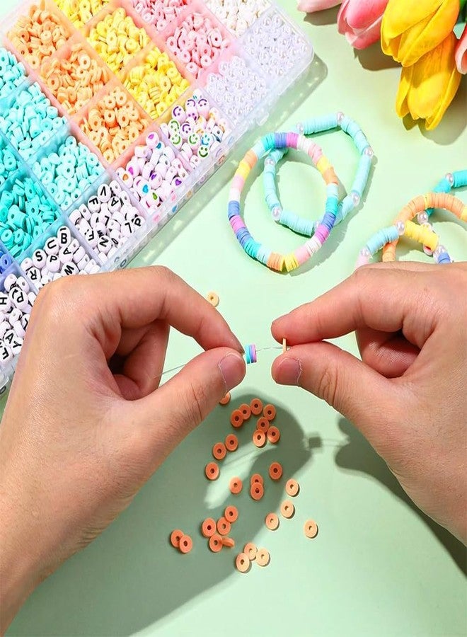 SRN ENTERPRISE Bracelet Making Kit | Jewelry Making Kit | Beads for Jewelry Making Kit | Bracelet Making Kit for Girls and Kids | DIY Bracelets, Necklace, Hairband & Rings Craft Kit | Rubber Band Bracelet Kit | Pack Of 1 (M4) - Image 2